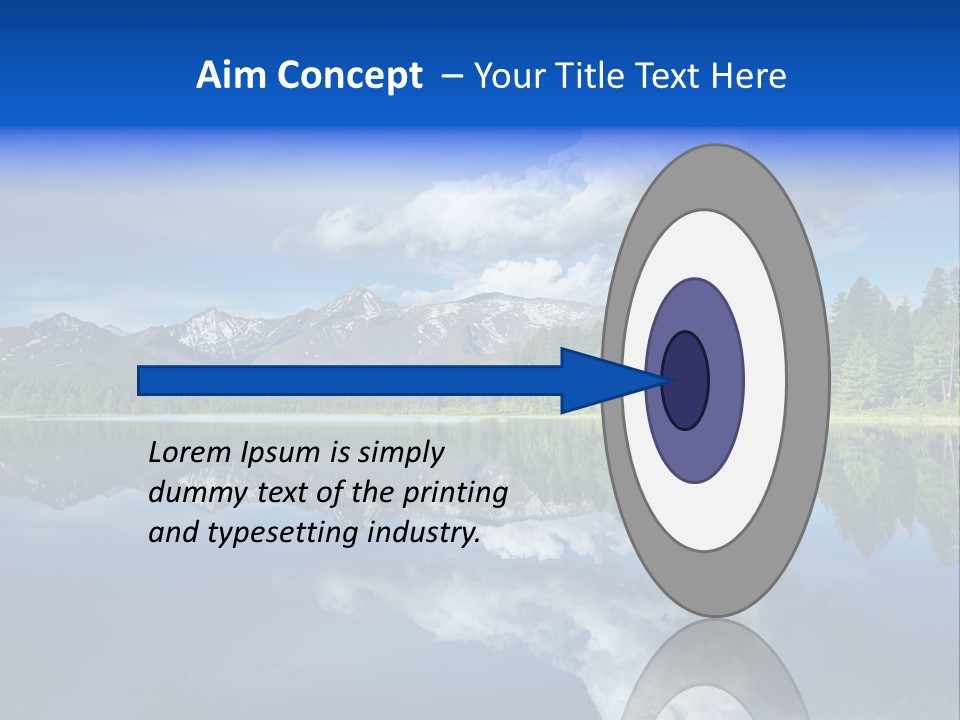 Scenery Tourism Clarity PowerPoint Template