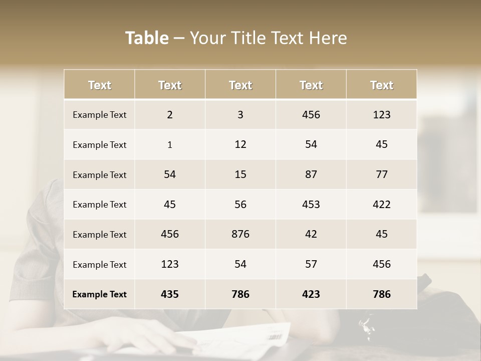 Business Document Successful PowerPoint Template