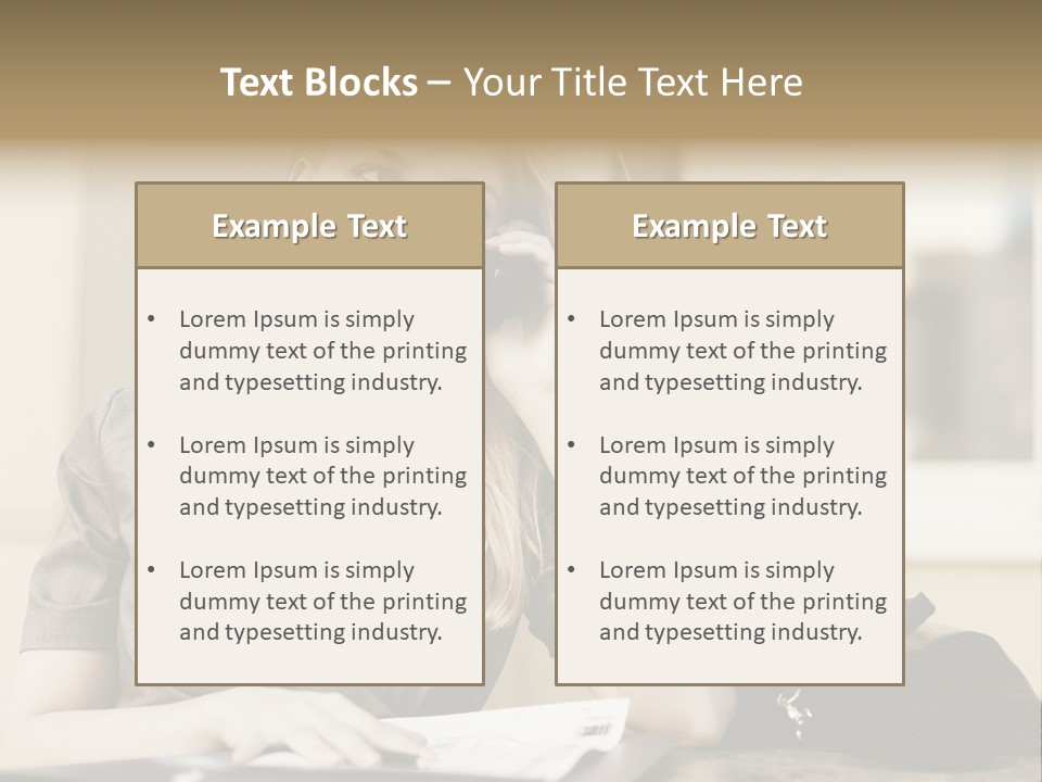 Business Document Successful PowerPoint Template