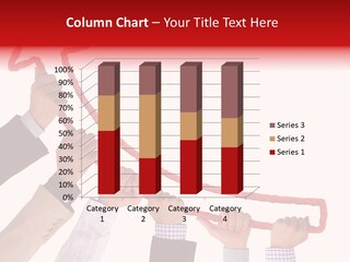 Chart Togetherness Team PowerPoint Template