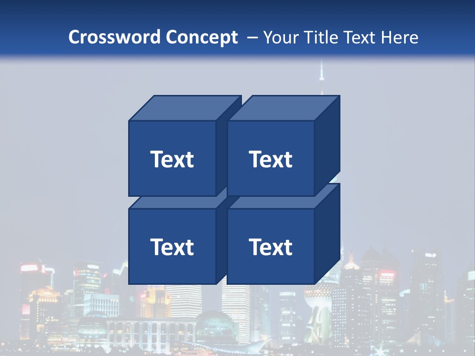 Fog Black Night PowerPoint Template