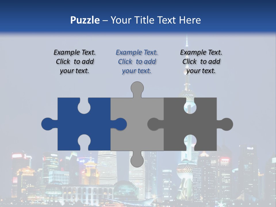 Fog Black Night PowerPoint Template