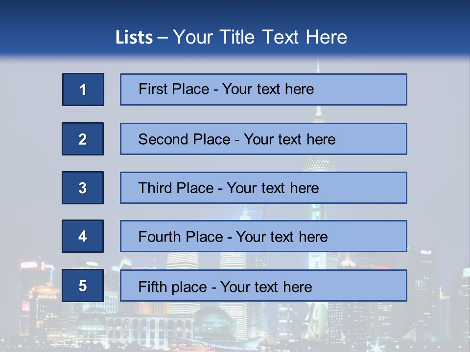 Fog Black Night PowerPoint Template