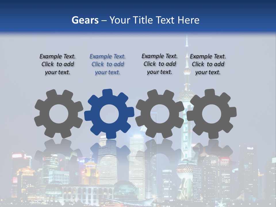 Fog Black Night PowerPoint Template