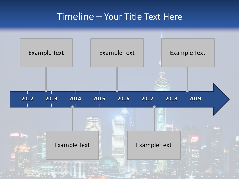 Fog Black Night PowerPoint Template