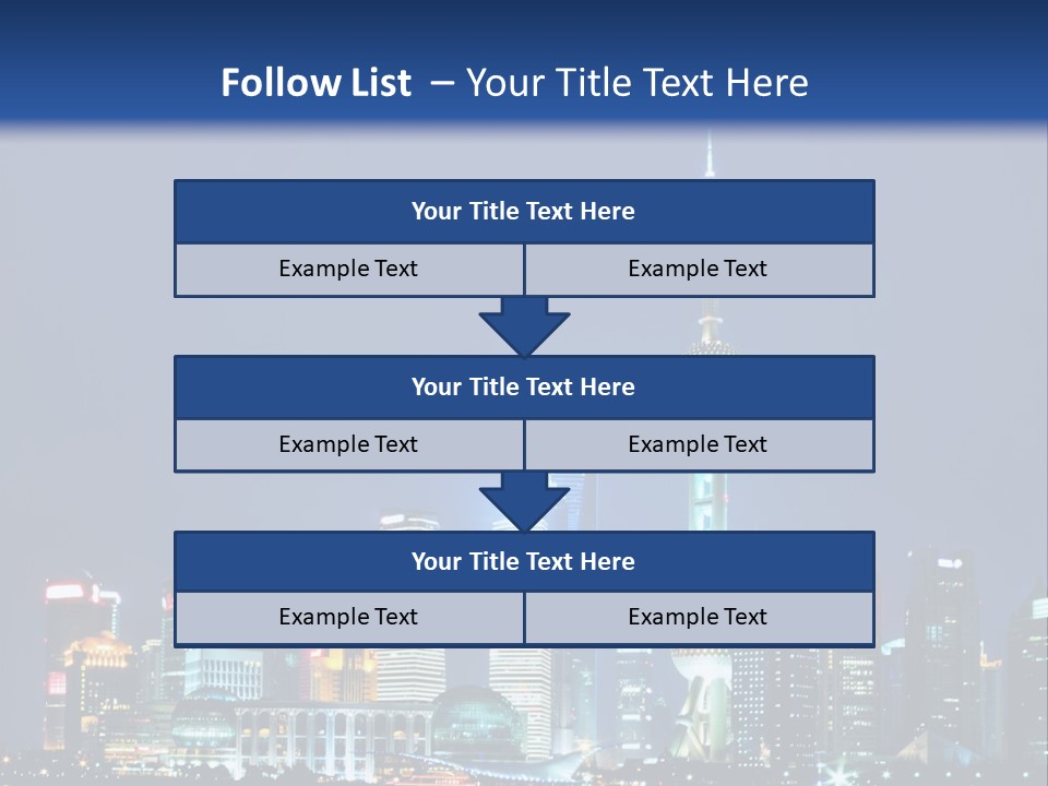 Fog Black Night PowerPoint Template