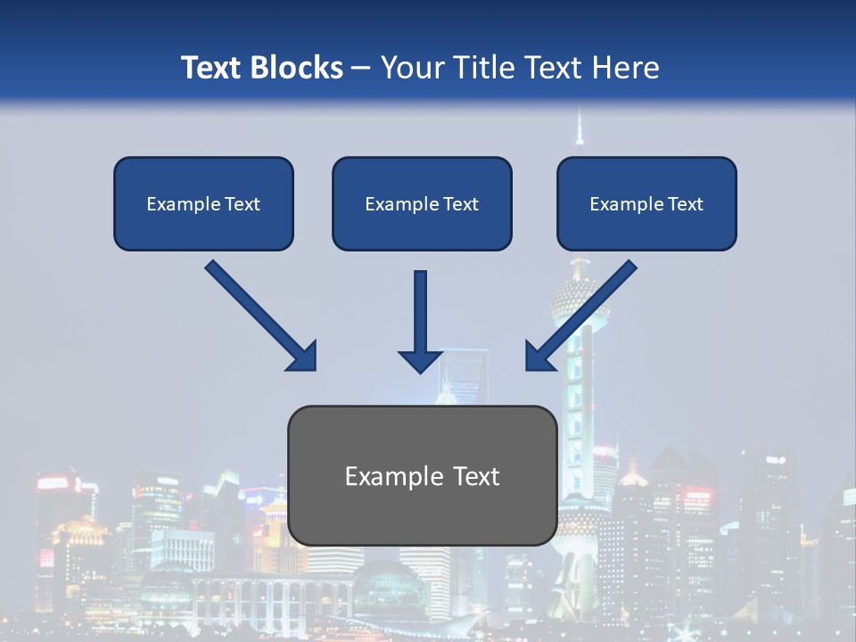 Fog Black Night PowerPoint Template
