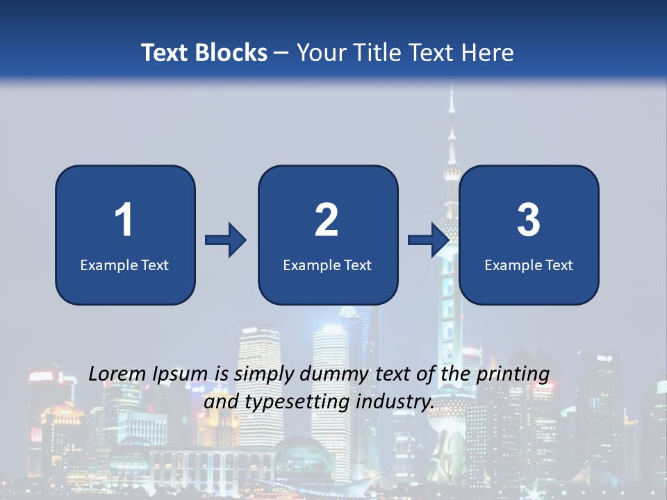 Fog Black Night PowerPoint Template