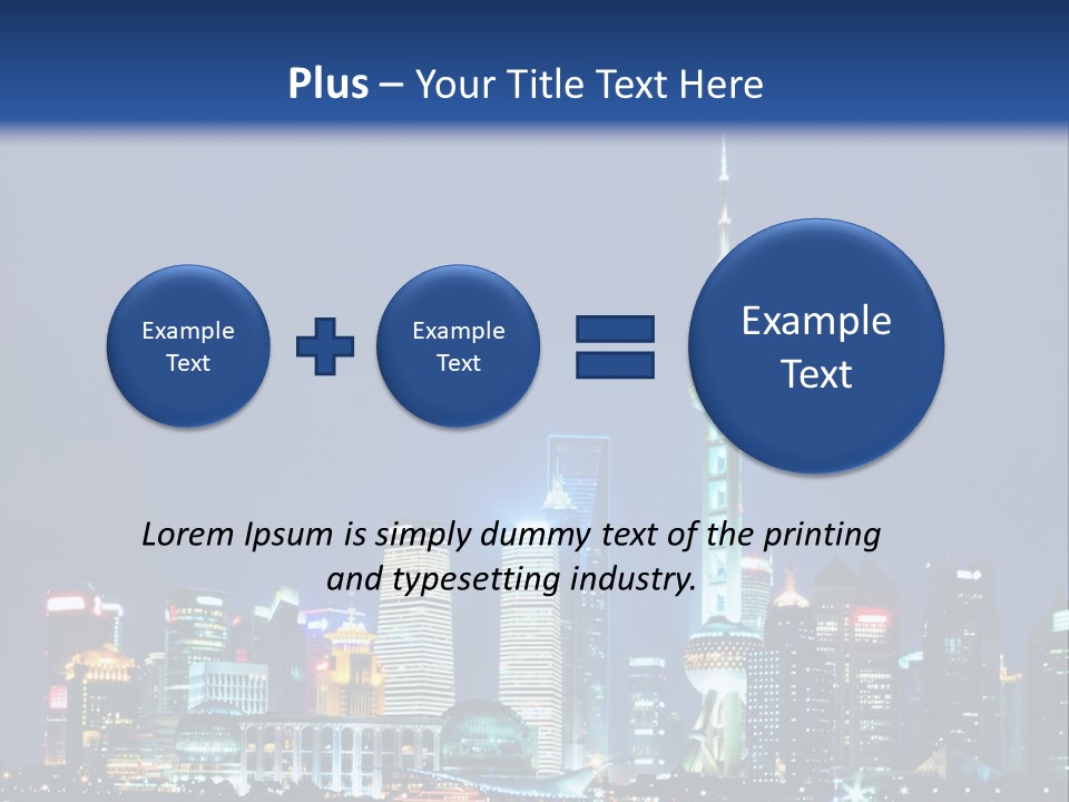 Fog Black Night PowerPoint Template