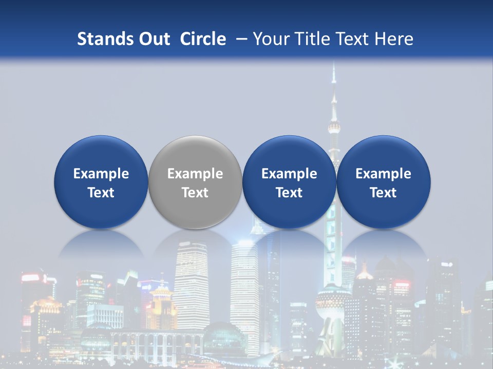 Fog Black Night PowerPoint Template