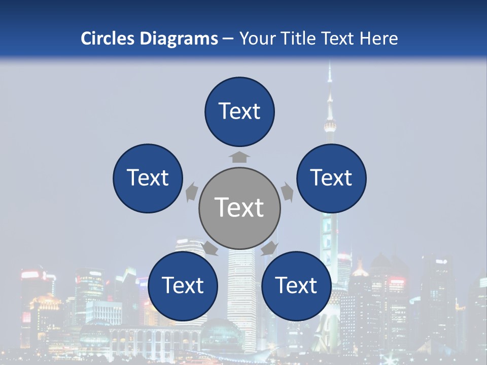 Fog Black Night PowerPoint Template