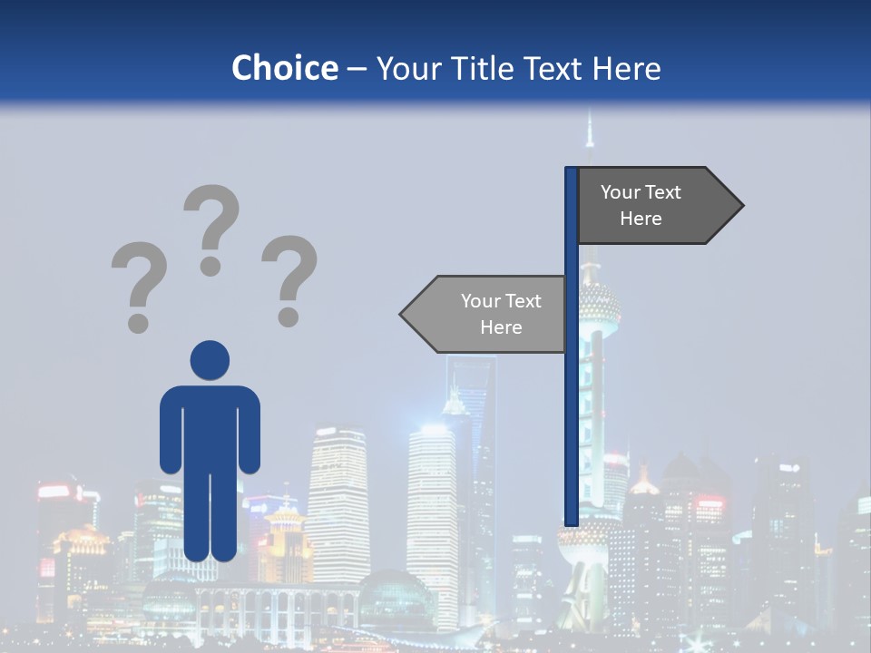 Fog Black Night PowerPoint Template