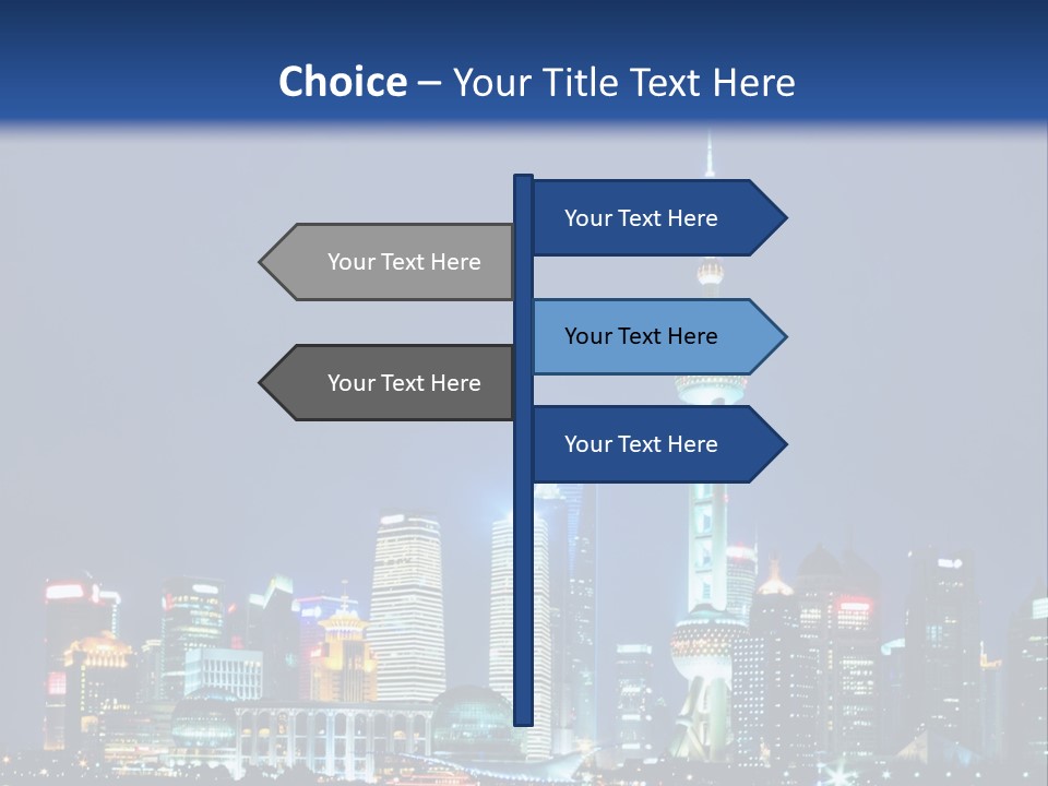 Fog Black Night PowerPoint Template
