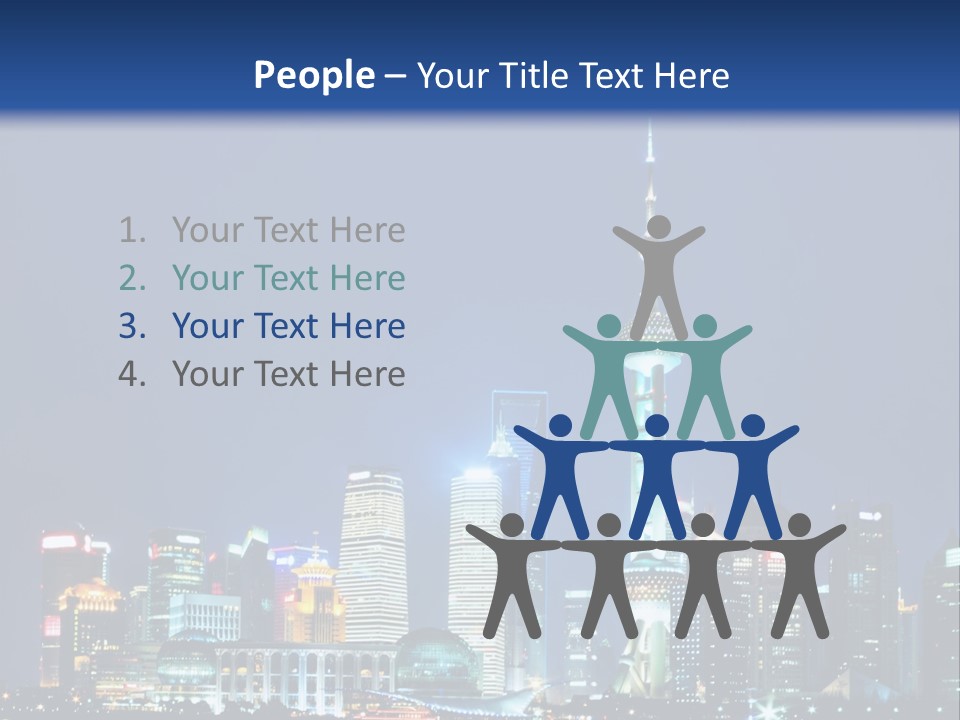 Fog Black Night PowerPoint Template