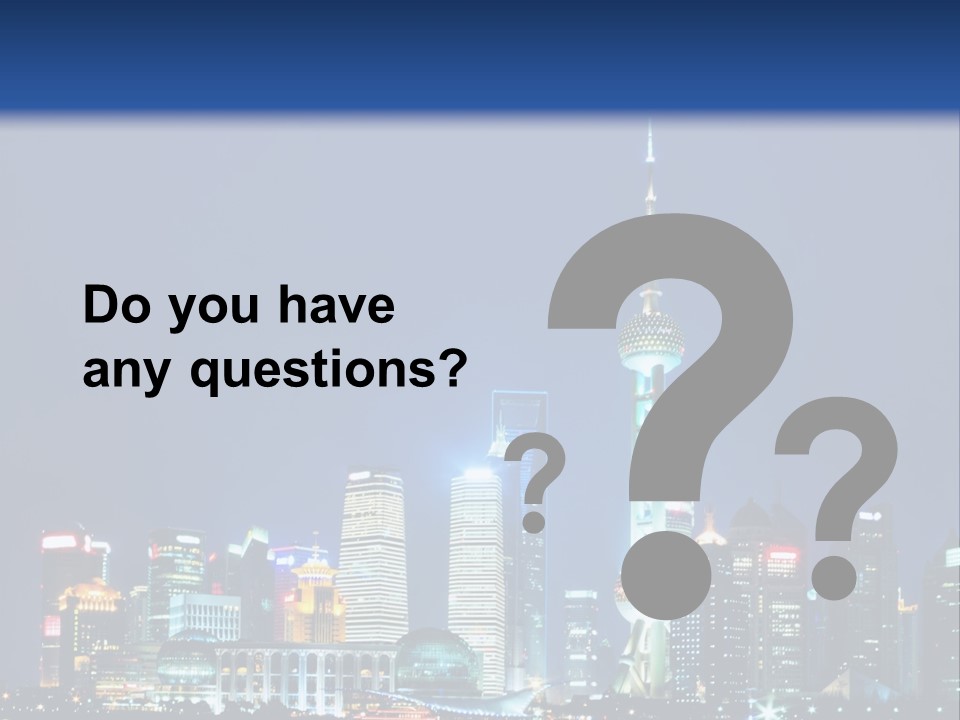 Fog Black Night PowerPoint Template