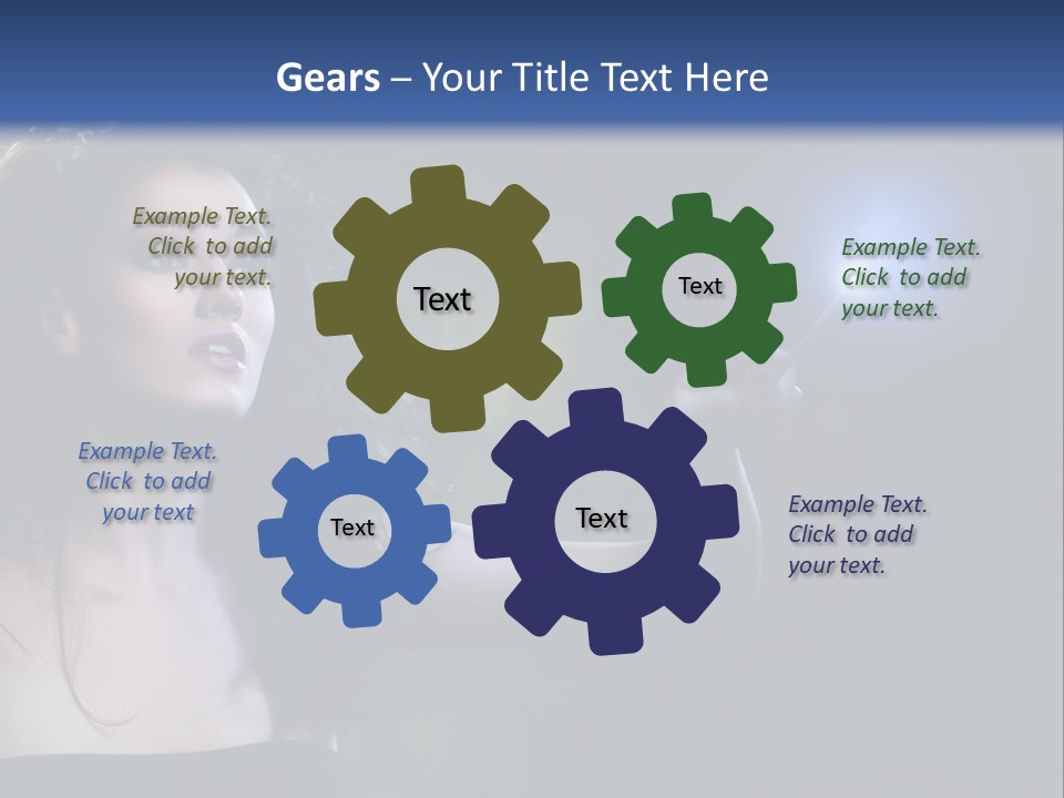 Fog Black Night PowerPoint Template