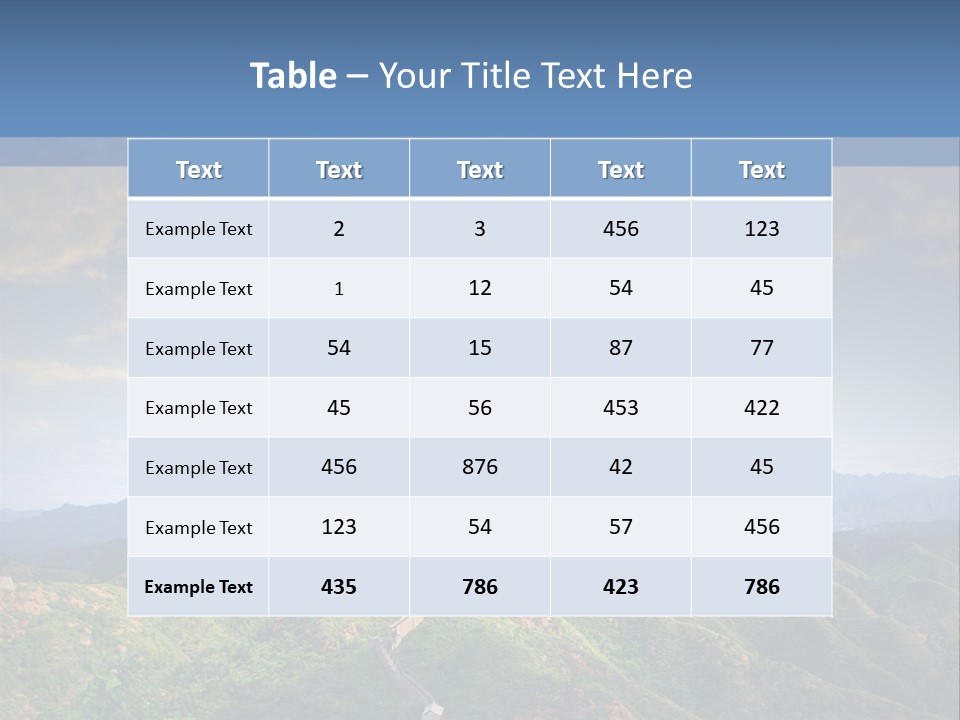 World Sunrise Stone PowerPoint Template