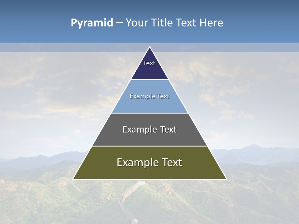 World Sunrise Stone PowerPoint Template