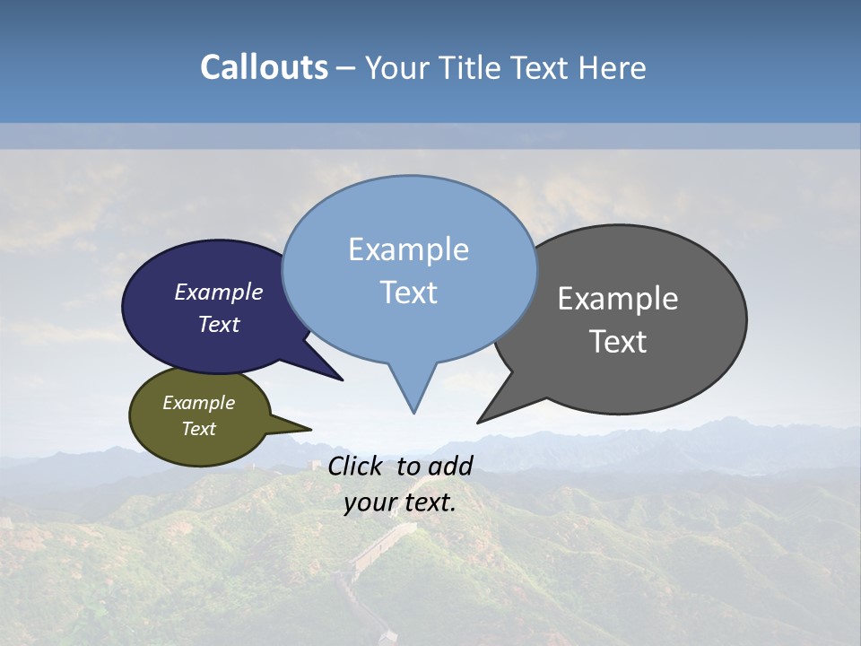 World Sunrise Stone PowerPoint Template