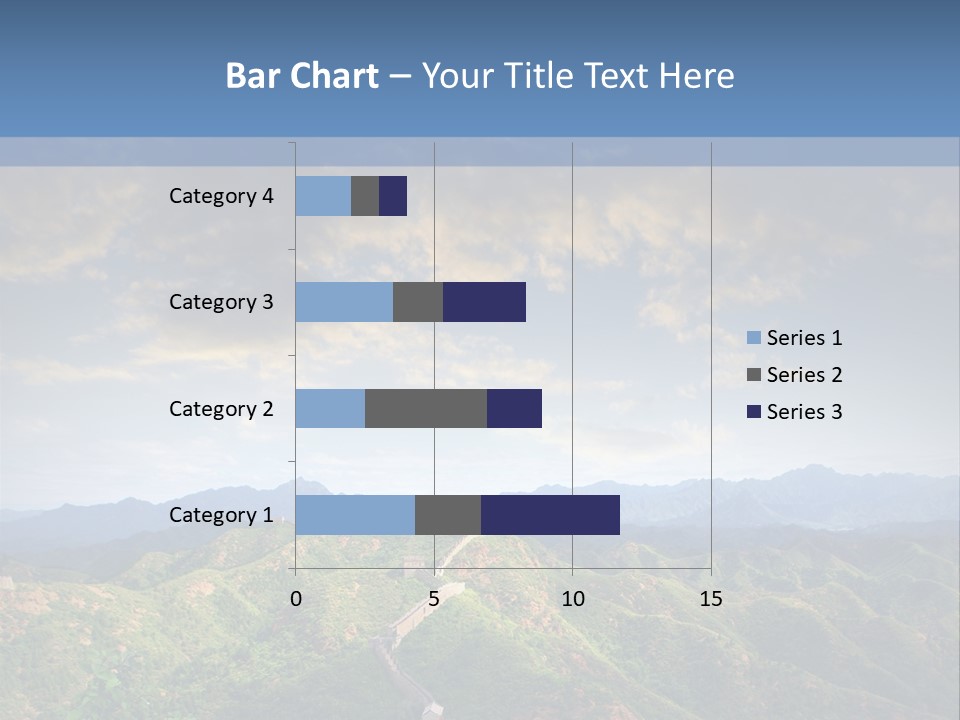 World Sunrise Stone PowerPoint Template
