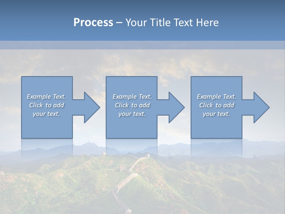 World Sunrise Stone PowerPoint Template