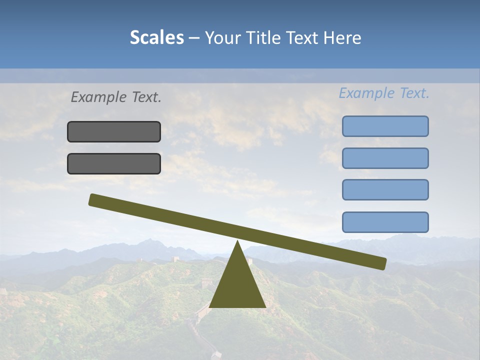 World Sunrise Stone PowerPoint Template