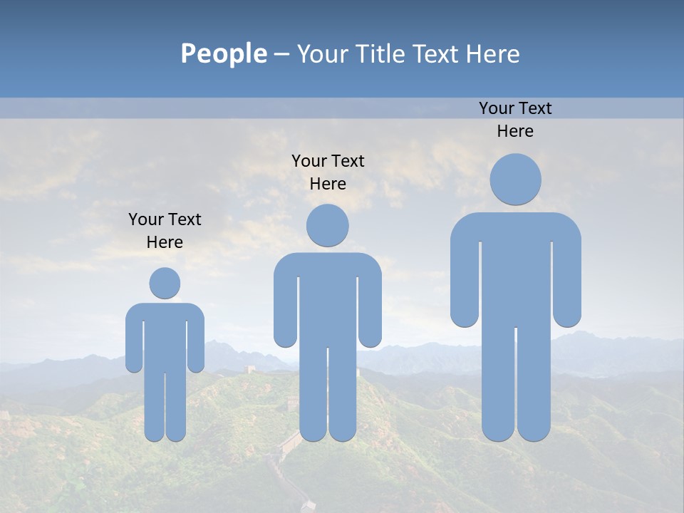World Sunrise Stone PowerPoint Template