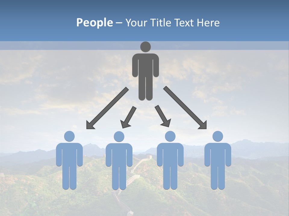 World Sunrise Stone PowerPoint Template