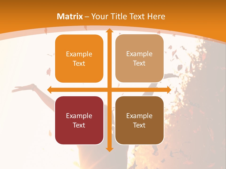 Joy Colorful Foliage PowerPoint Template