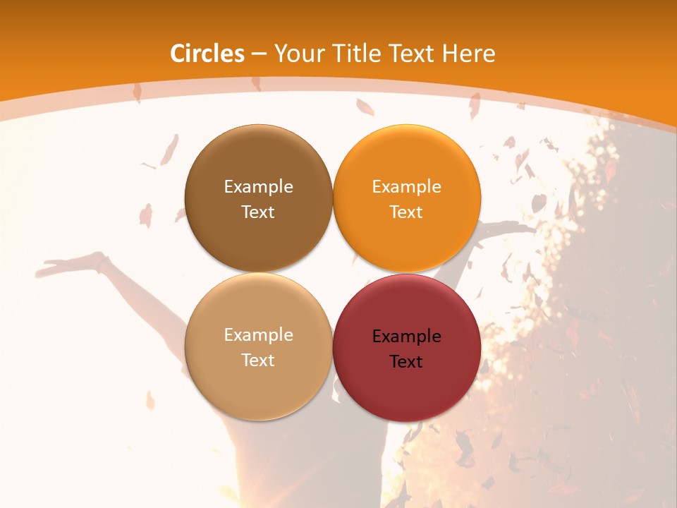 Joy Colorful Foliage PowerPoint Template