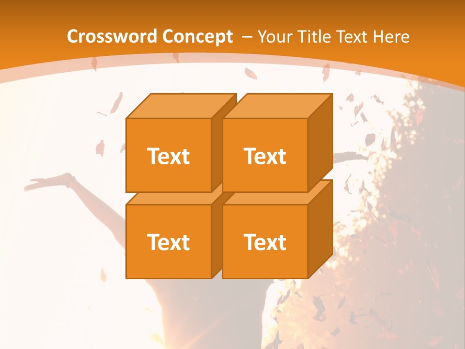 Joy Colorful Foliage PowerPoint Template