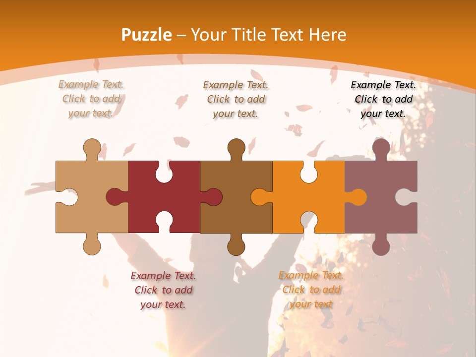 Joy Colorful Foliage PowerPoint Template