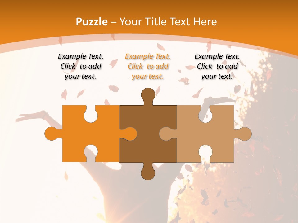 Joy Colorful Foliage PowerPoint Template