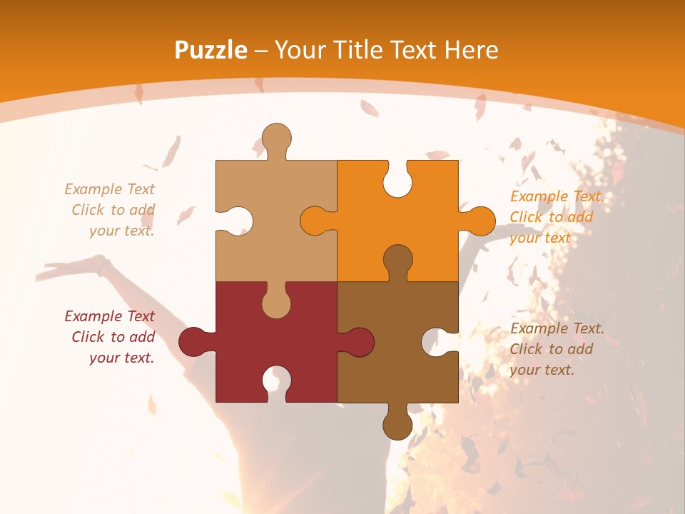 Joy Colorful Foliage PowerPoint Template