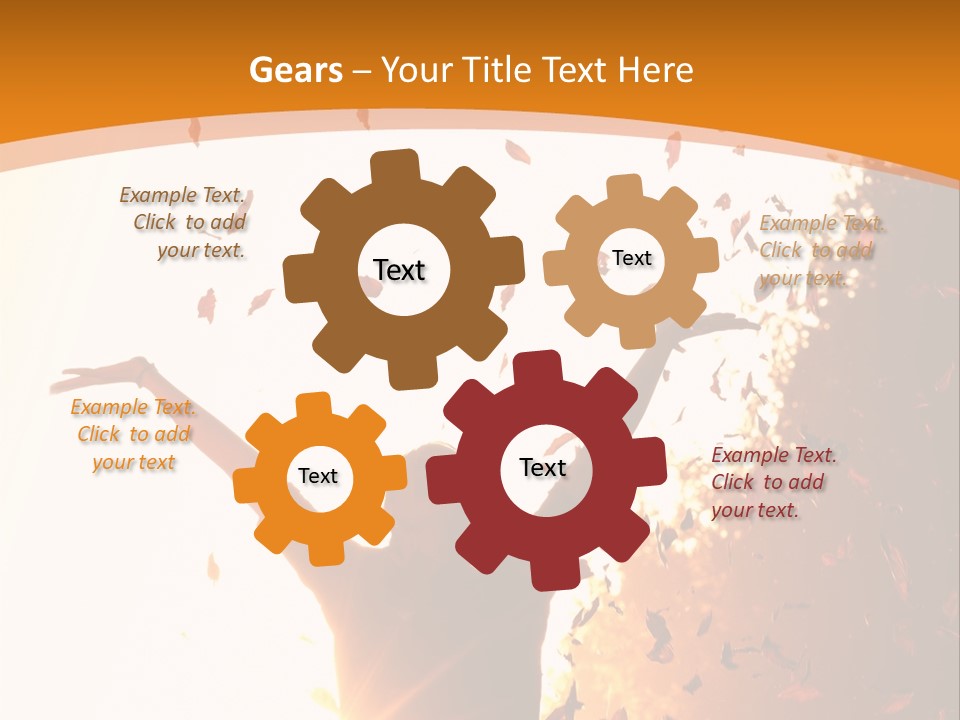 Joy Colorful Foliage PowerPoint Template