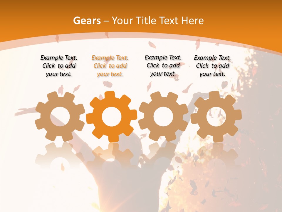 Joy Colorful Foliage PowerPoint Template