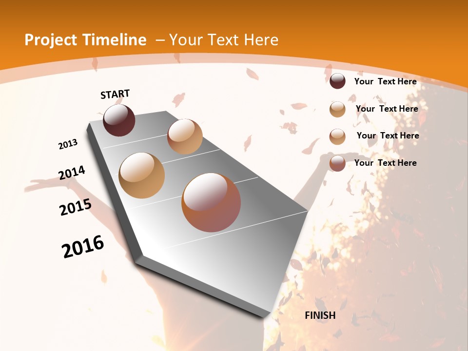 Joy Colorful Foliage PowerPoint Template