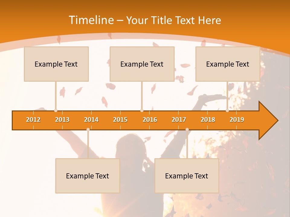 Joy Colorful Foliage PowerPoint Template