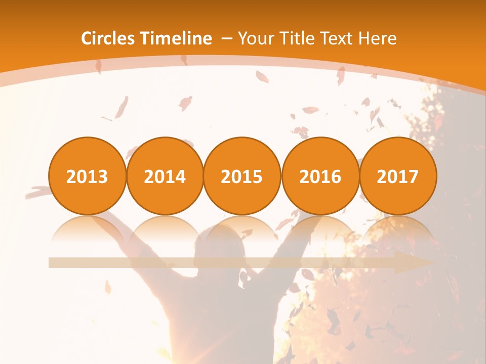 Joy Colorful Foliage PowerPoint Template