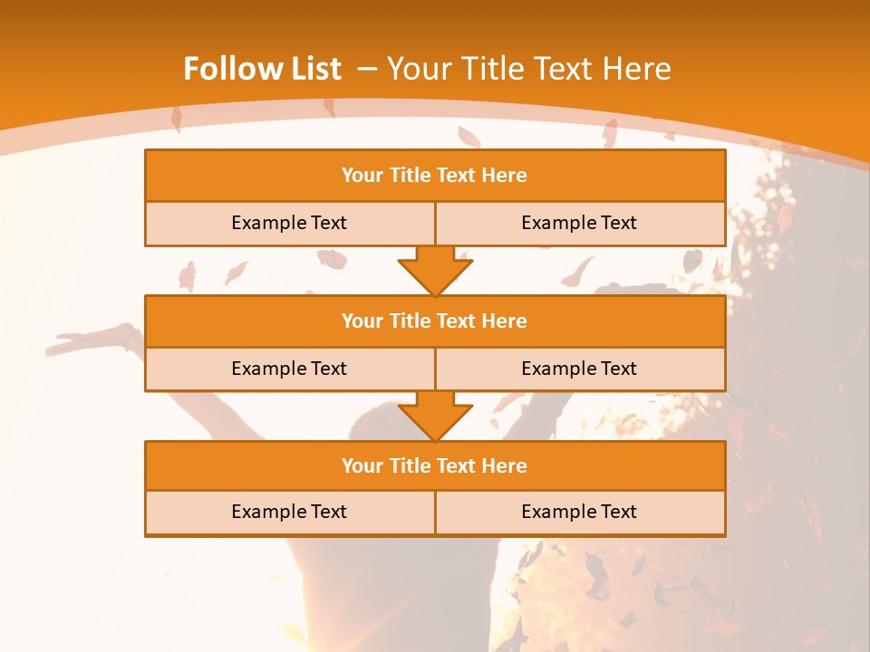 Joy Colorful Foliage PowerPoint Template