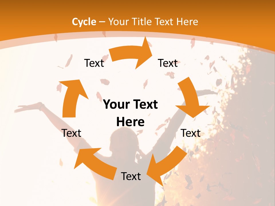 Joy Colorful Foliage PowerPoint Template