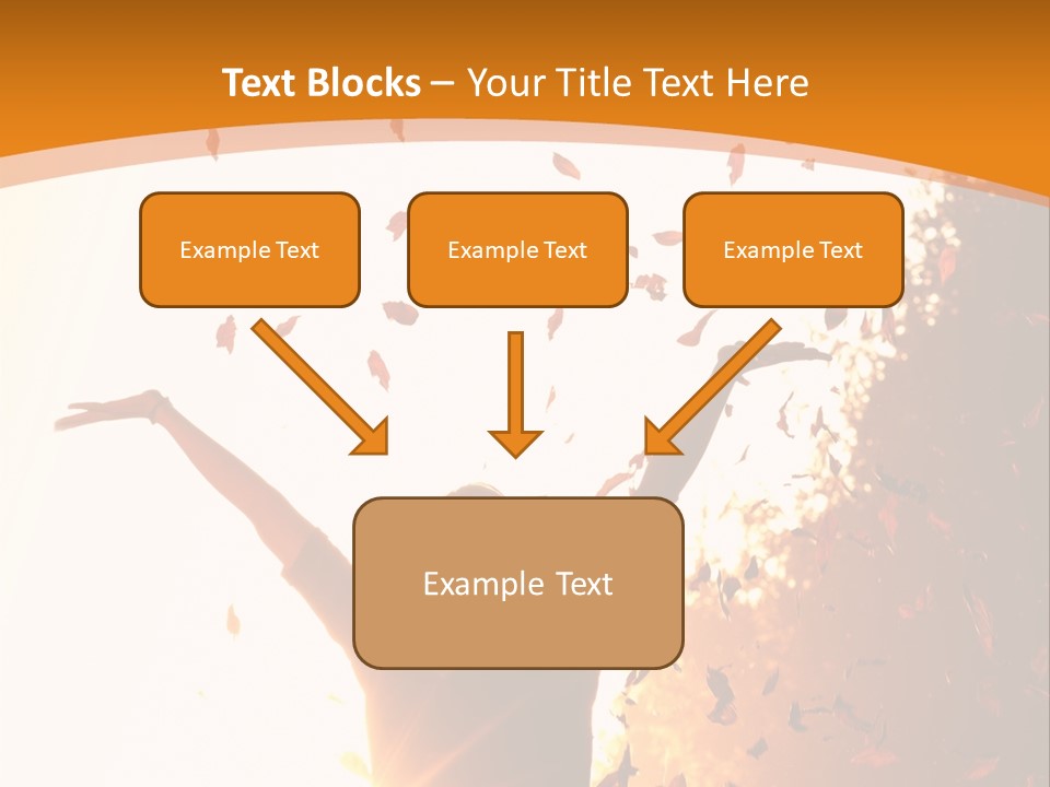 Joy Colorful Foliage PowerPoint Template