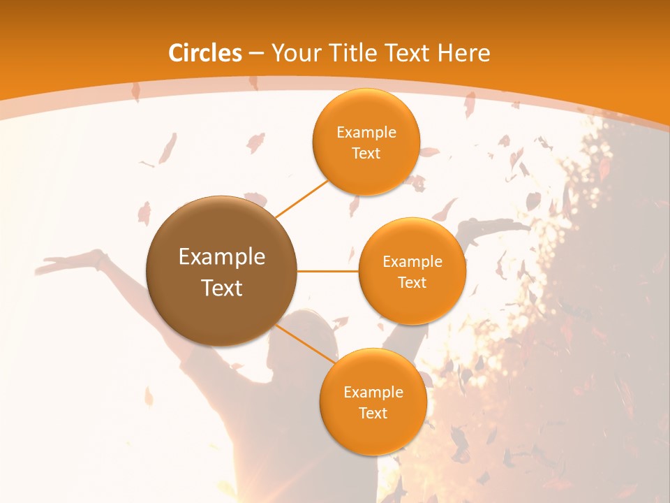 Joy Colorful Foliage PowerPoint Template