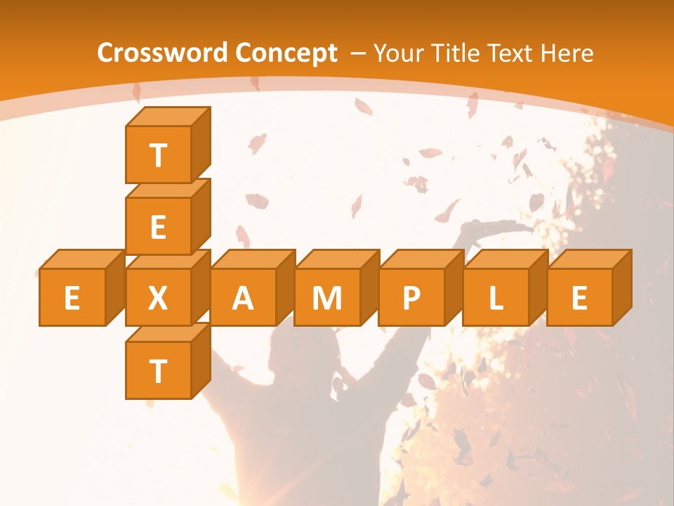 Joy Colorful Foliage PowerPoint Template