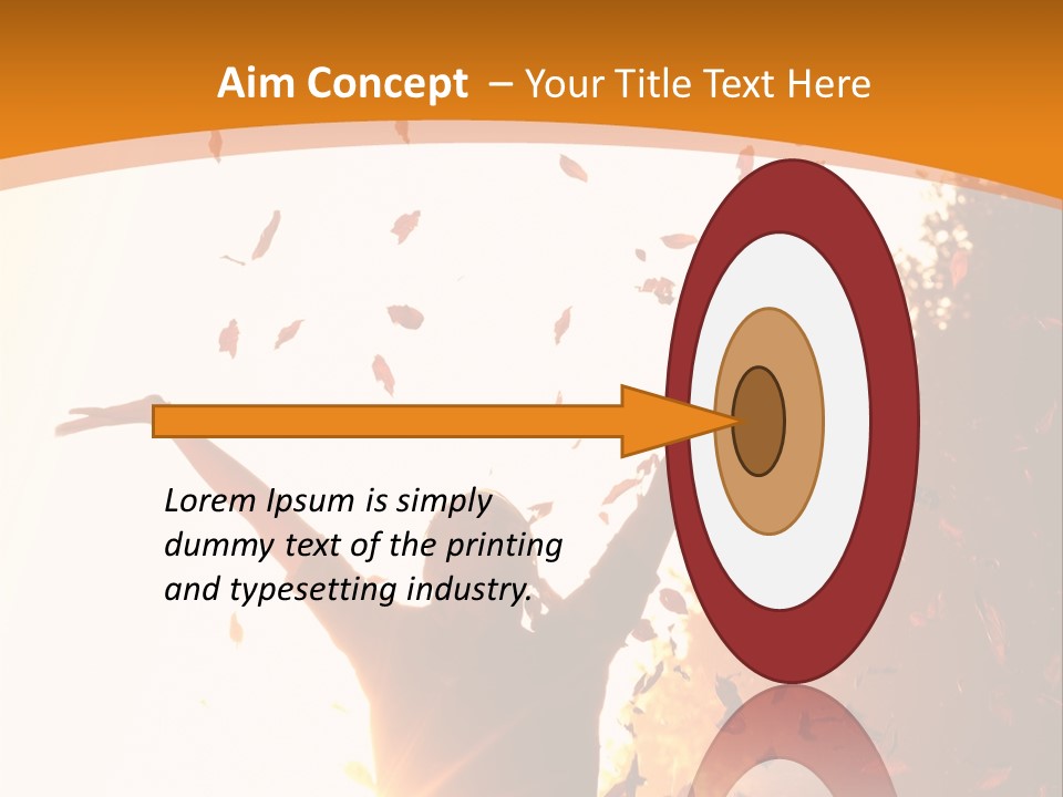 Joy Colorful Foliage PowerPoint Template