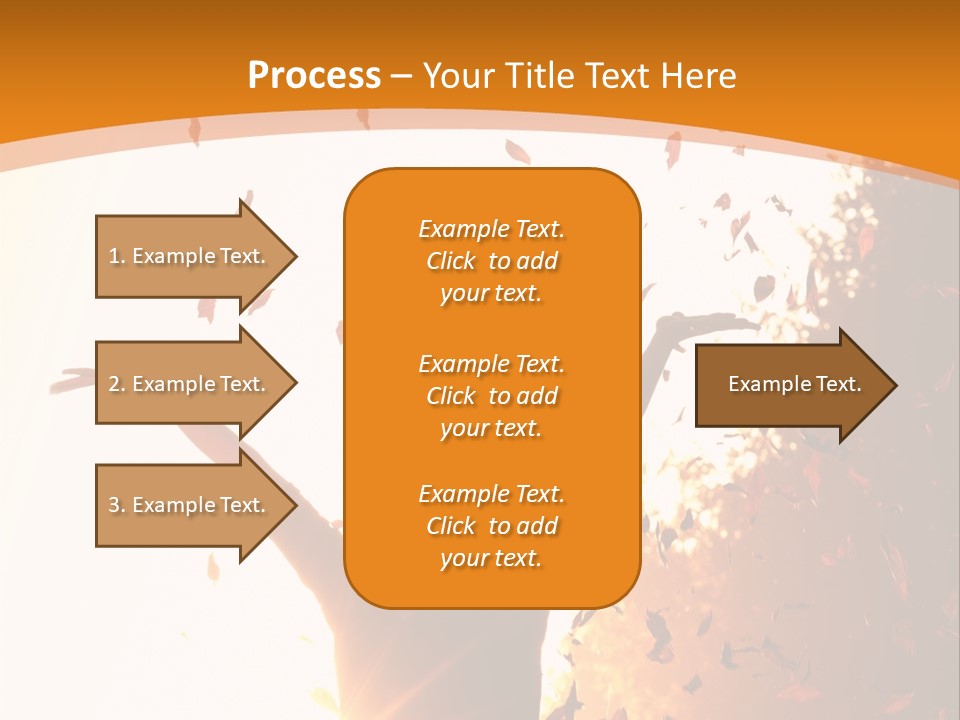 Joy Colorful Foliage PowerPoint Template