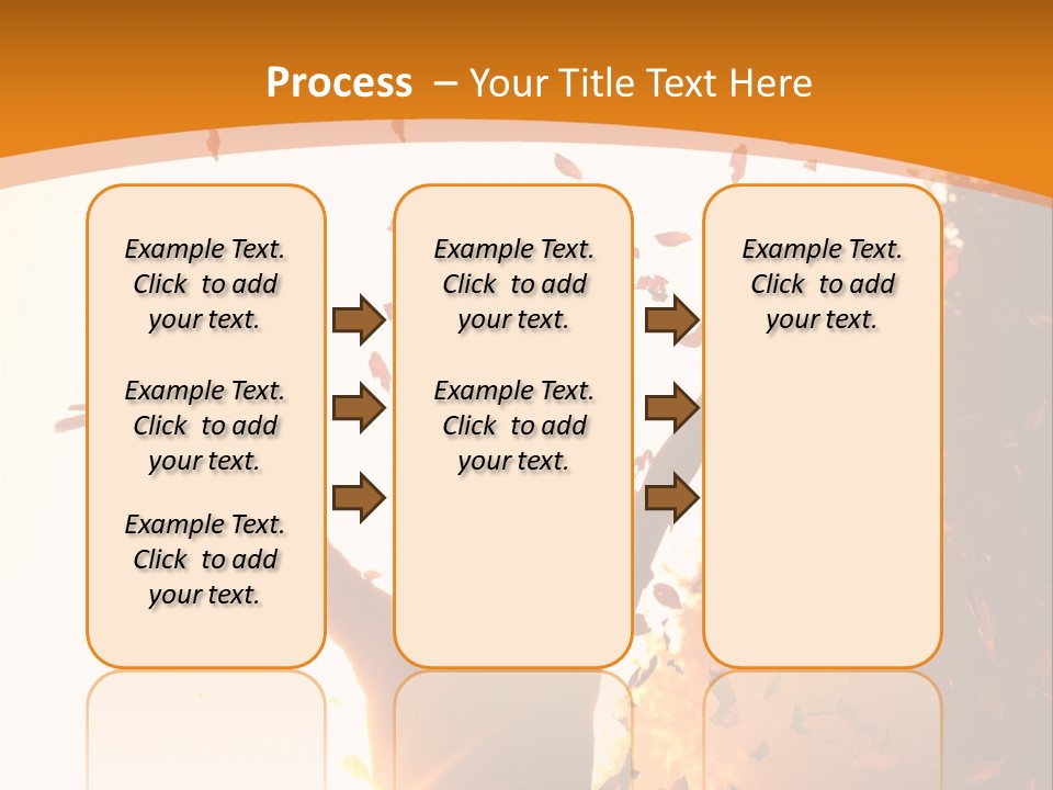 Joy Colorful Foliage PowerPoint Template
