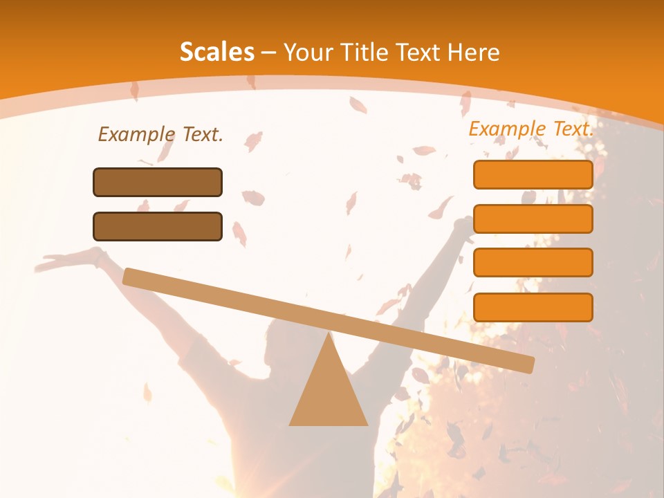 Joy Colorful Foliage PowerPoint Template