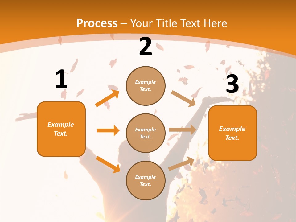 Joy Colorful Foliage PowerPoint Template