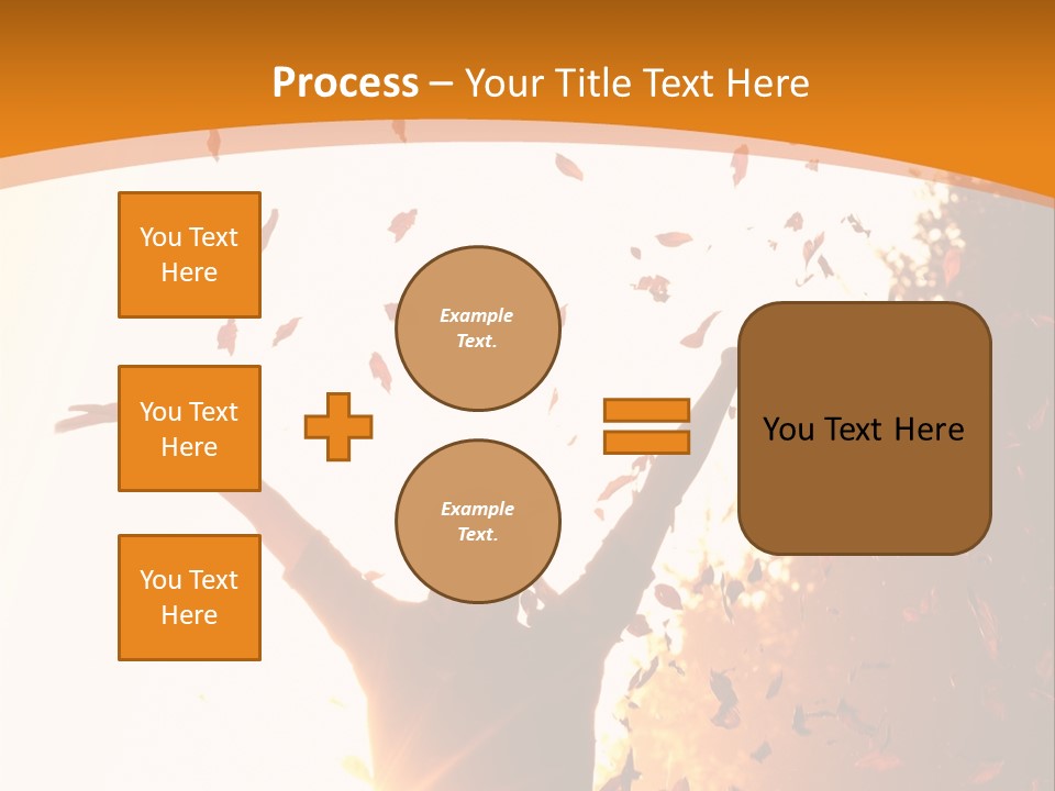 Joy Colorful Foliage PowerPoint Template
